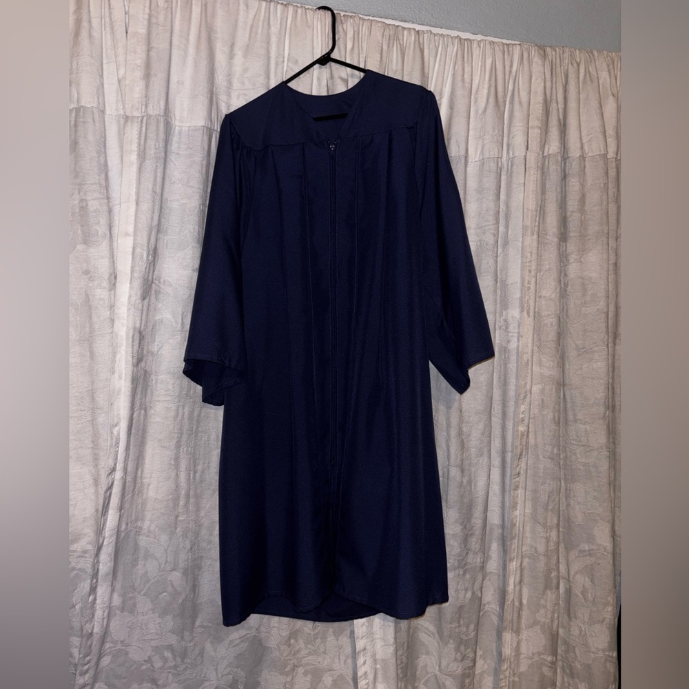 Classic Navy Graduation Gown
